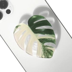 Leaf Phone Holder Stand 360°Rotating With Hand Grip Handle